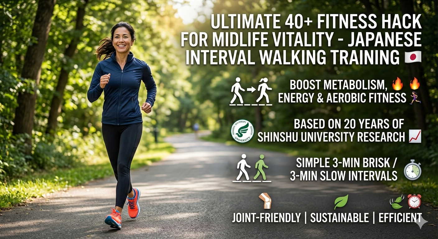 Japanese Interval Walking Training for midlife vitality