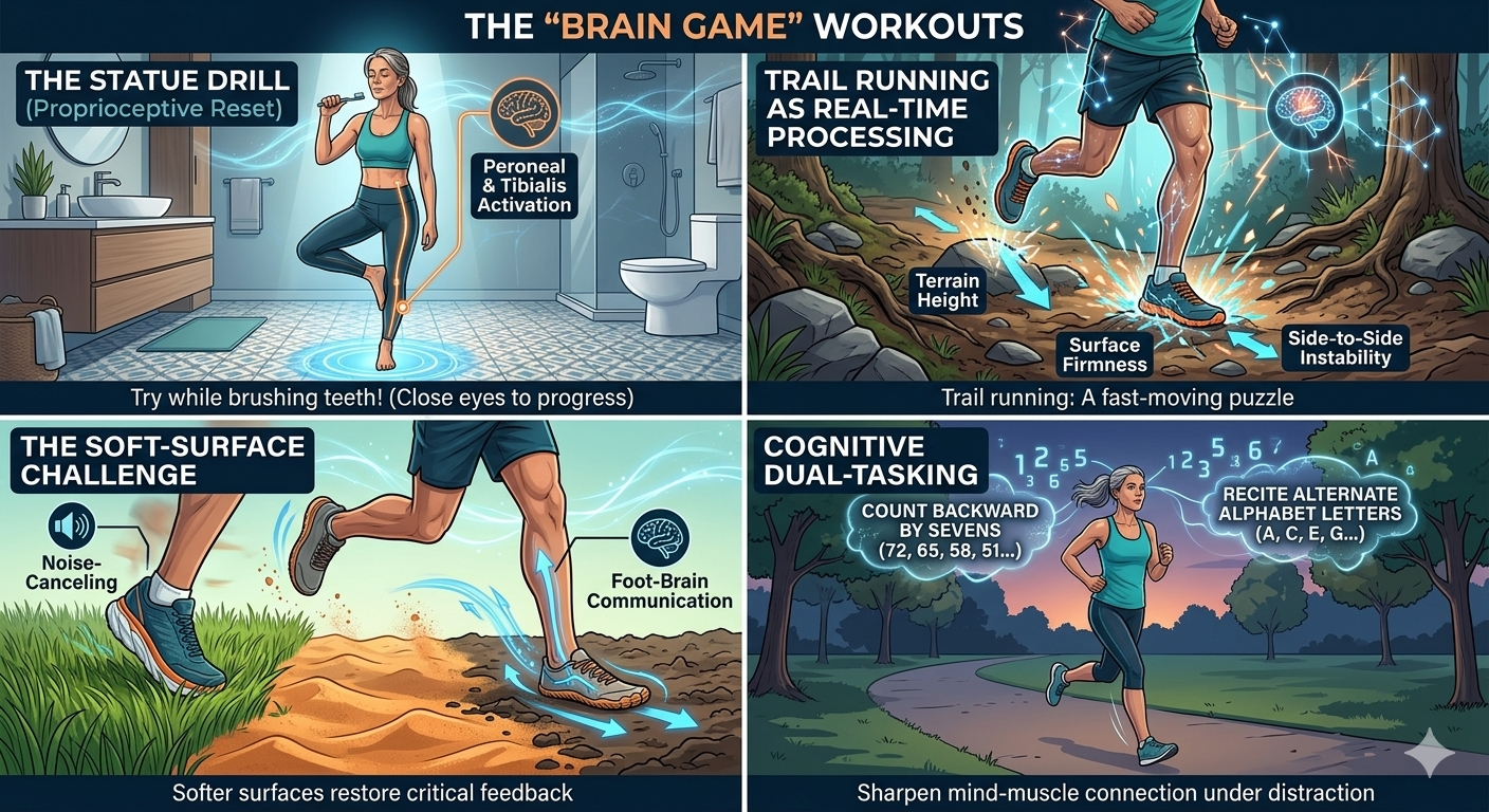 Proprioception After 40 Brain Game Workouts