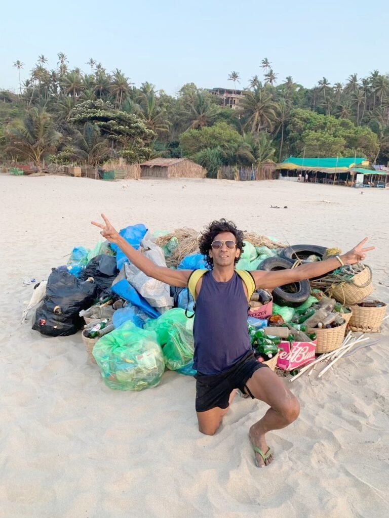 Beach cleanup drive