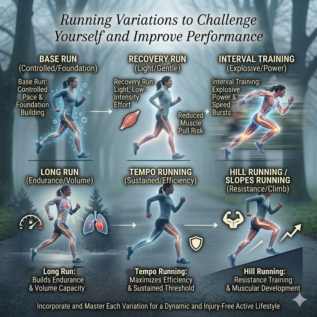 Running Variations to Challenge Yourself and Improve Performance