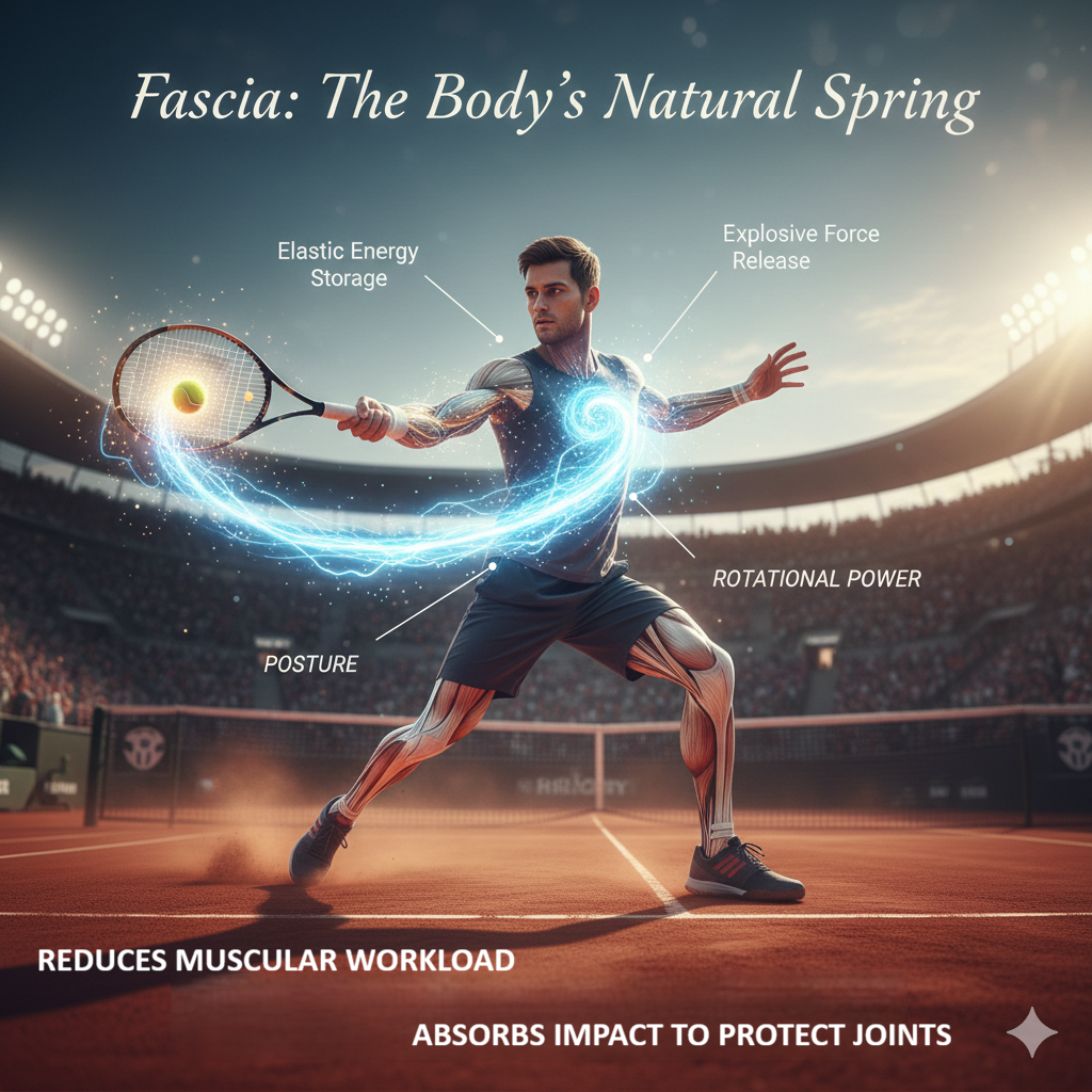 fascia training - fascia as body’s natural spring in sports
